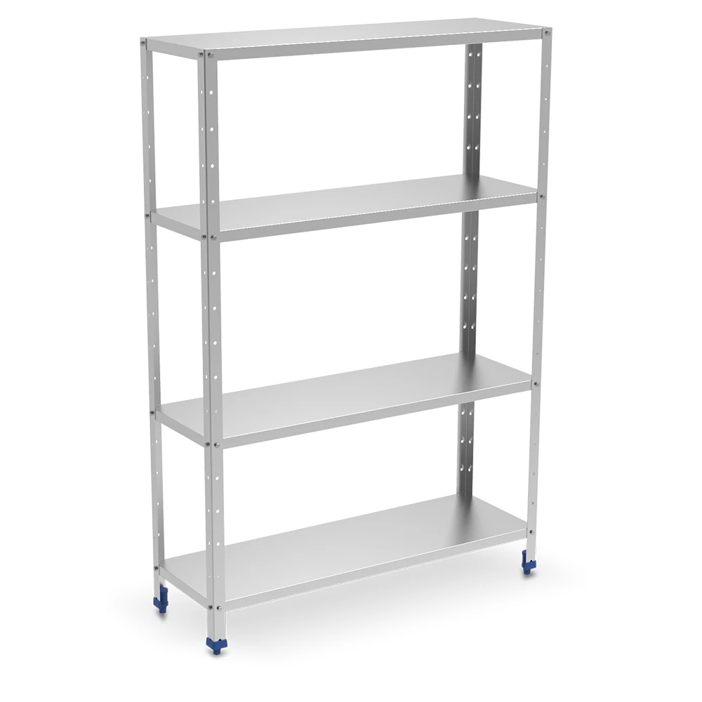 mobiliario-contract-estanteria inox 4 niveles